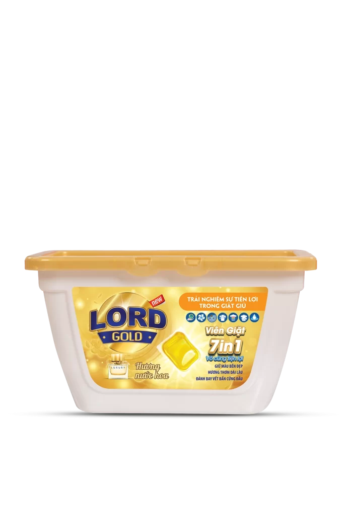 Lord Gold laundry detergent capsules